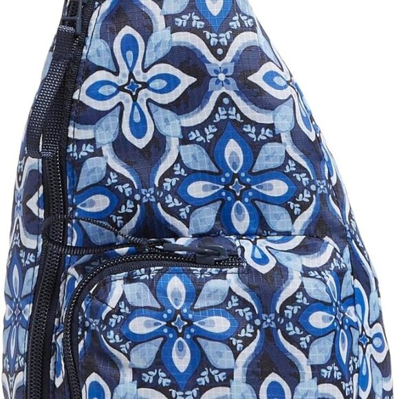 Ripstop Mini Sling Backpack, Raindrop Medallion - Picture 1 of 6